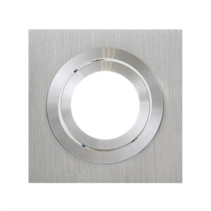 Deco Satin Chrome Downlighter With Lamp Holder And Bracket Excluding Globe