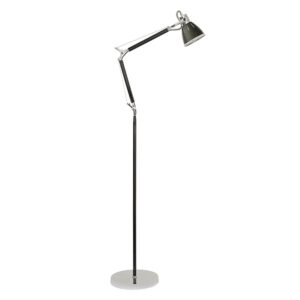 Azzaro 1 Light Black Floor Lamp