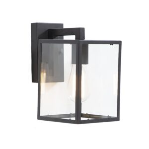 Claremont Black Outdoor Wall Lantern