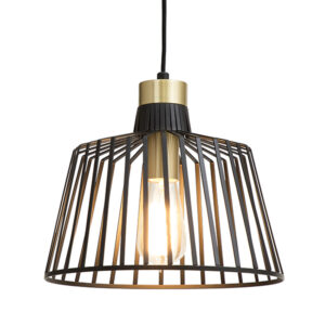 Sheba Black Gold Pendant Light