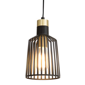 Sheba Black Gold Pendant Light
