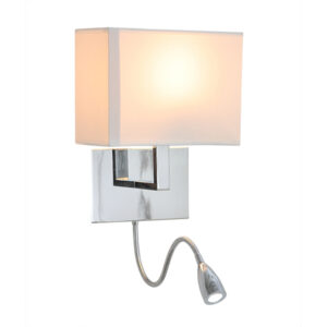 Tsogo Led 2 Light Cream Wall Light
