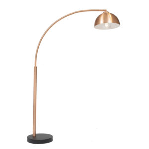 Giraffe 1 Light Black & Copper Floor Lamp