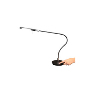 Touch Dim Led 1 Light Black Desk Lamp