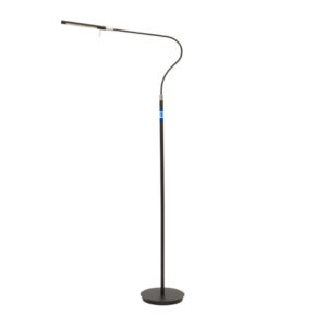 Touch Dim Led 1 Light Black Floor Lamp