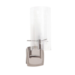 Duo 1 Light Clear Wall Light