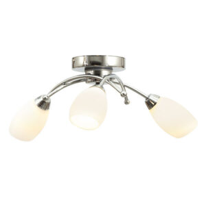 Argo 3 Light Chrome Bathroom Ceiling Light