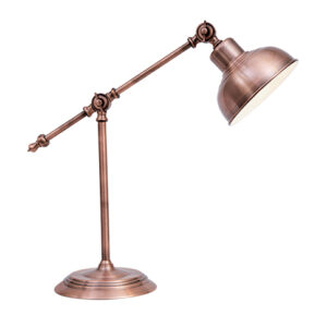 Antonio 1 Light Copper Desk Lamp