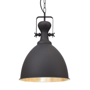 Belfast 1 Light Black Pendant Light