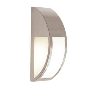 Citron Satin Chrome Outdoor Wall Light