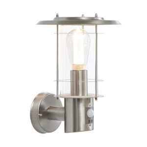 Sibaya Stainless Steel Motion Sensor Outdoor Wall Light