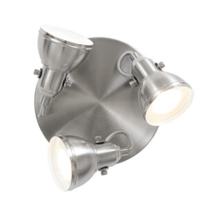 Focus 3 Light Satin Silver Spotlight