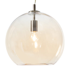 Travolta Amber Pendant Light