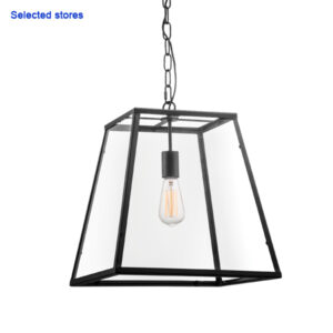 Manor Black Pendant Light