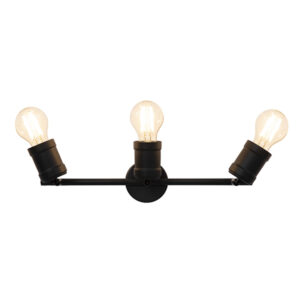 Atelier Bar 3 Light Black Spotlight