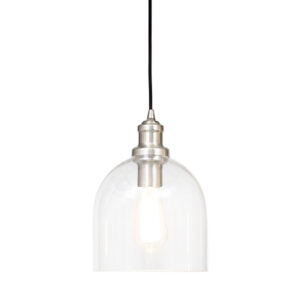 Mason Satin Chrome Pendant Light