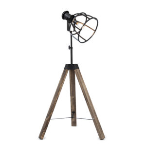 Montana 1 Light Black Floor Lamp