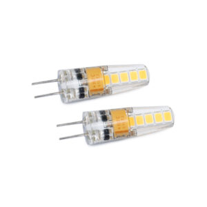 G4 Led 1.8w 12 Volt Twin Pack Warm White Globe