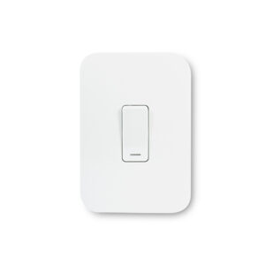 Veti 1 White 1 Lever 1 Way Wall Switch