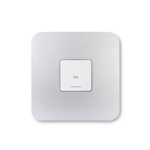 Veti 1 Silver And White Stove Wall Isolator