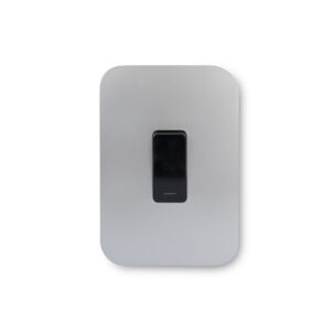 Veti 1 Silver And Black 1 Lever 2 Way Wall Switch
