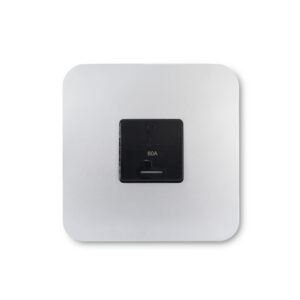 Veti 1 Silver And Black Stove Wall Isolator