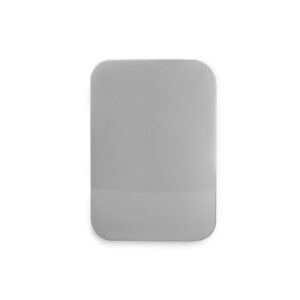 Veti 1 Silver Wall Blank Cover Plate