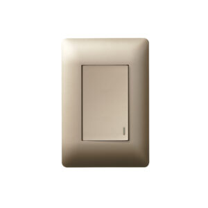 Ysalis Champagne 1 Lever 1 Way Large Wall Switch