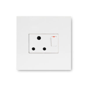Arteor White Single Wall Plug