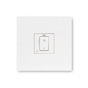 Arteor White Stove Wall Isolator