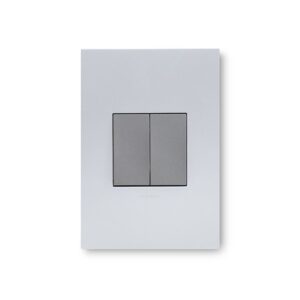 Arteor Aluminium And Magnesium 2 Lever 1 Way Wall Switch
