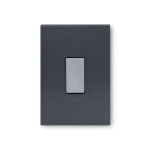 Arteor Graphite And Magnesium 1 Lever Dim Press Wall Switch Excludng Dimmer