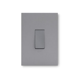 Arteor Magnesium 1 Lever Dim Press Wall Switch Excludng Dimmer