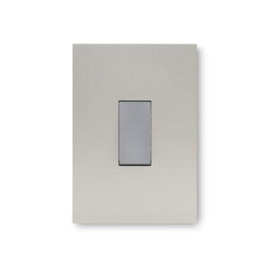 Arteor Champagne And Magnesium 1 Lever Dim Press Wall Switch Excludng Dimmer
