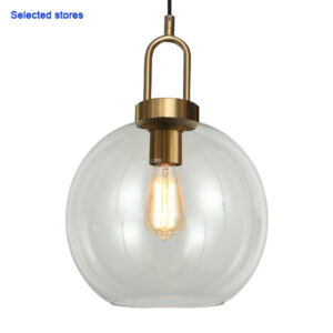 Kacey Antique Brass Pendant Light