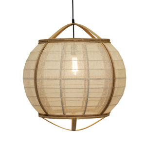 Positano 3 Light Natural Pendant Light