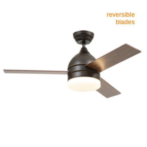 Phoenix Led 3 Blade Coffee Ceiling Fan