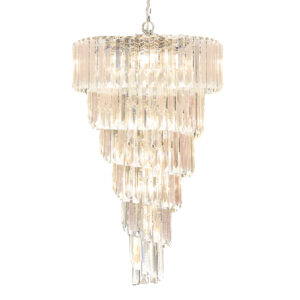 Oberoi 9 Light Chrome Chandelier