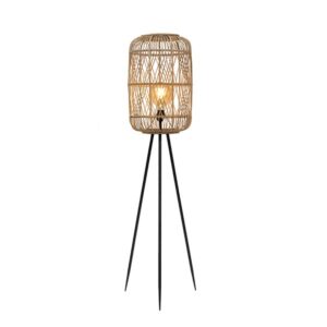 Anacapri 1 Light Natural Floor Lamp