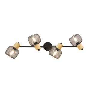 Nest 4 Light Black Spotlight