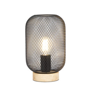 Nest 1 Light Black Table Lamp