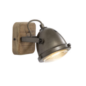 Max 1 Light Black Spotlight