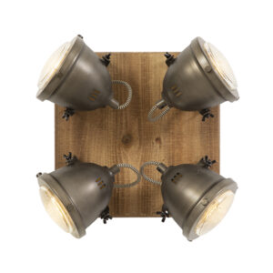 Max 4 Light Black Spotlight