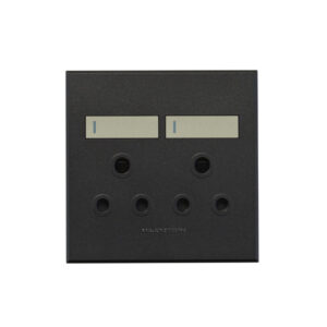 Veti 3 Graphite And Titanium Double Wall Plug