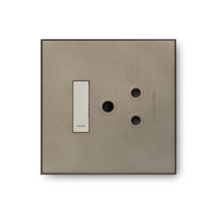 Veti 3 Bronze And Titanium Single Wall Plug
