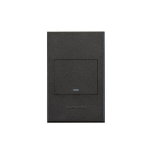 Veti 3 Graphite 1 Lever 1 Way Wall Switch