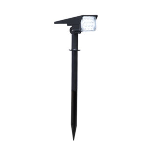 Meerkat Black Outdoor Solar Spike Light