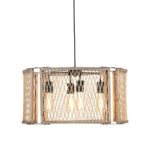 Atlantis 4 Light Natural Pendant Light