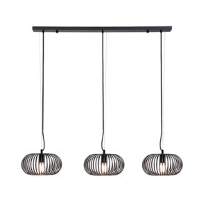 Cylox 3 Light Black Pendant Light