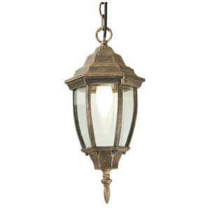 Chelsea Antique Gold Outdoor Hanging Lantern